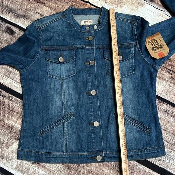 Route 66 NWT Denim Jacket - size Large - Picture 12 of 12